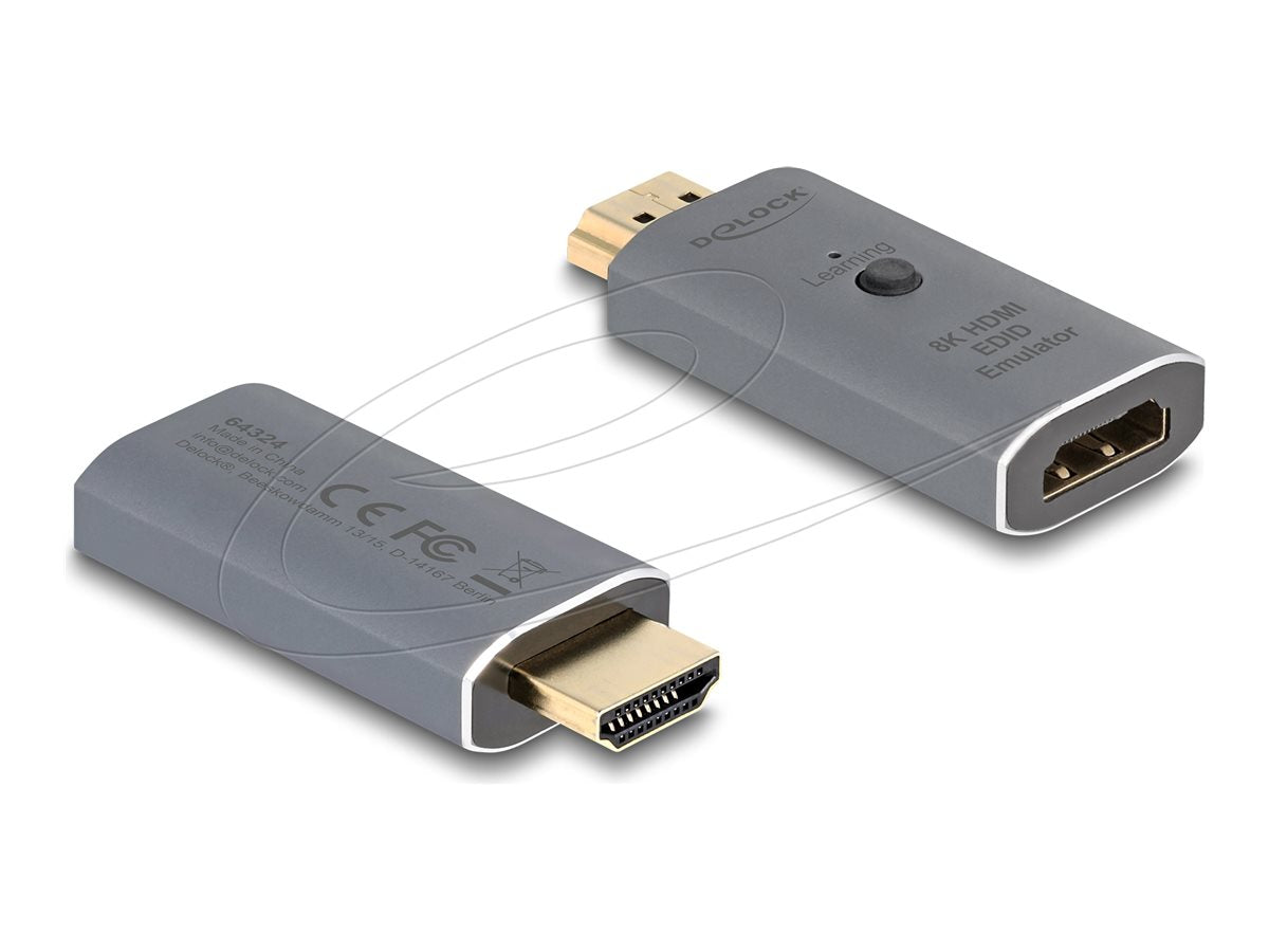 DELOCK HDMI EDID Emulator 8K - Vorderansicht