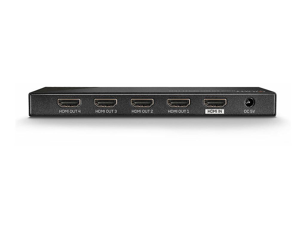 LINDY 4 Port HDMI 18G Splitter Seitenansicht