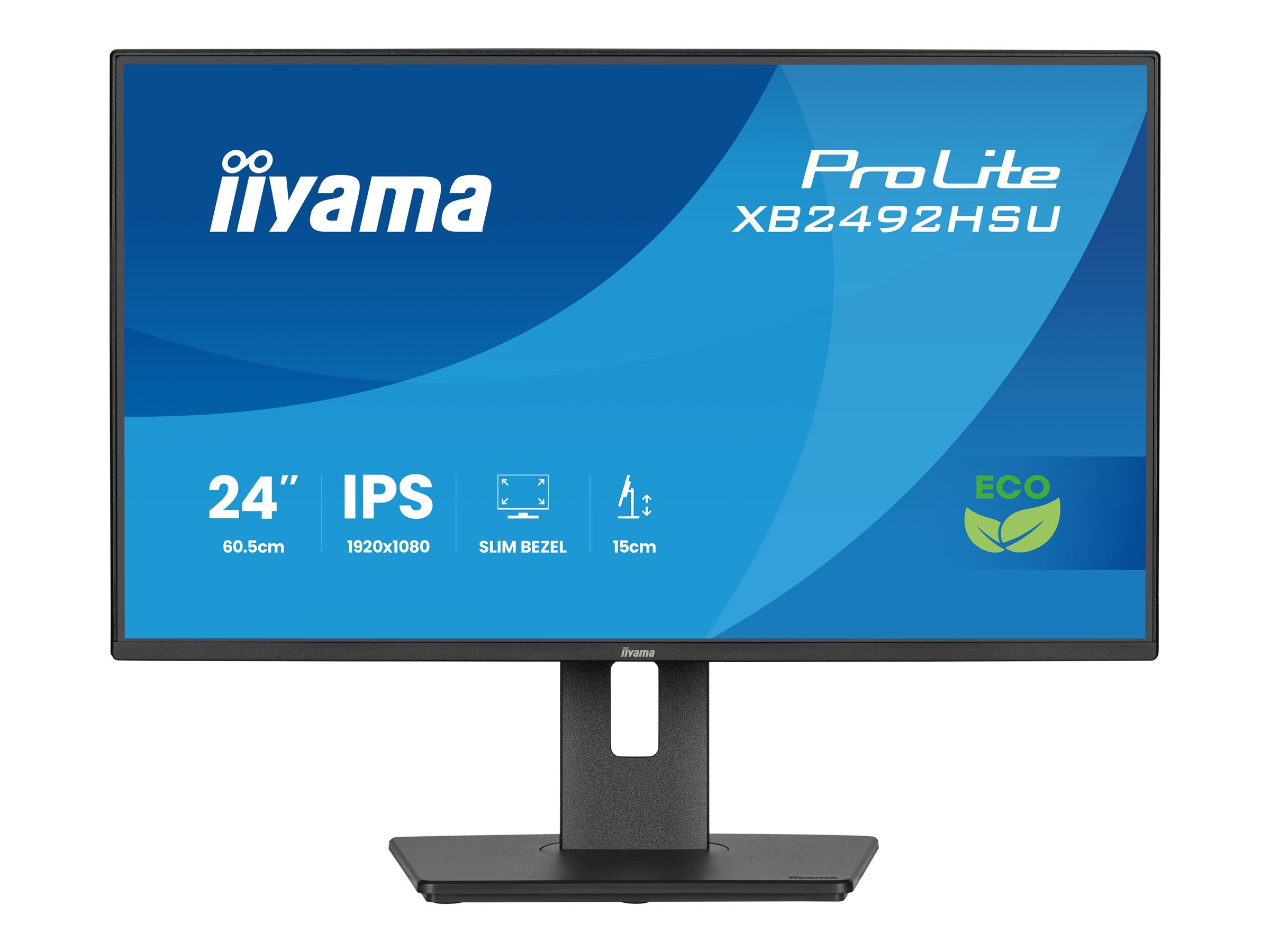 IIYAMA XB2492HSU-B1 Monitor Rückansicht