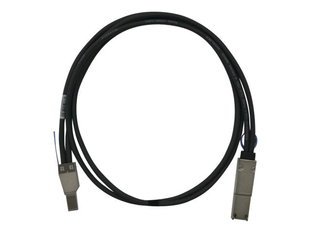 QNAP Mini SAS cable SFF-8644-8088 0.5m - Vorderansicht