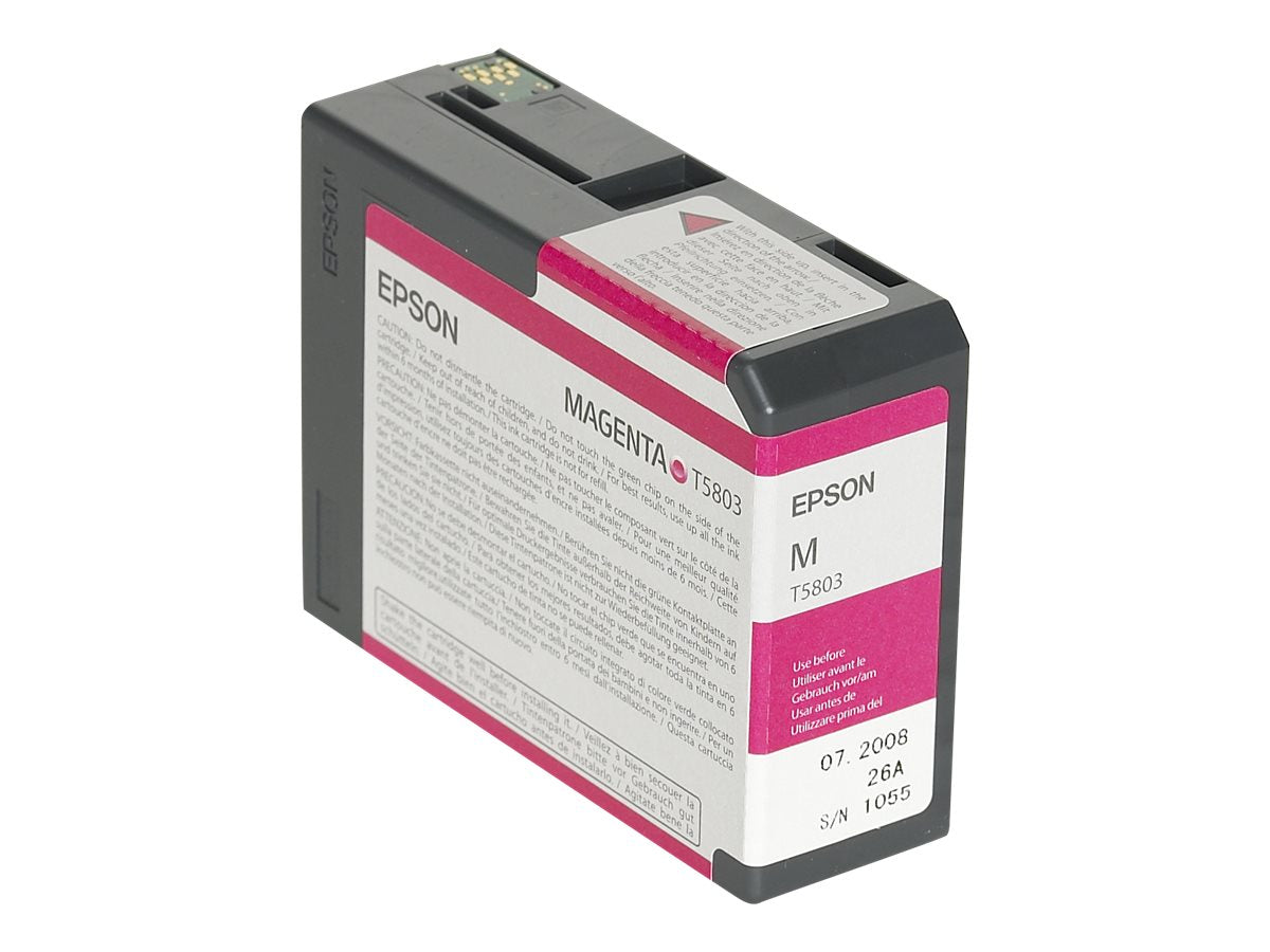 EPSON T5803 Tintenpatrone Magenta Verpackung