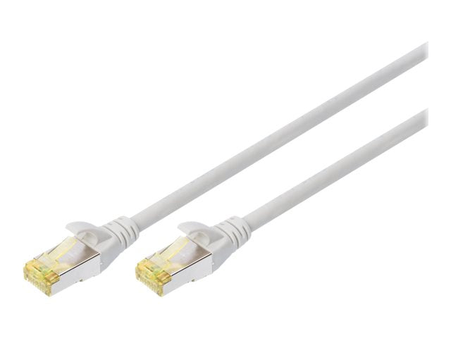 DIGITUS CAT 6A S-FTP Patchkabel Cu LSZH AWG 27/7 0,5m Vorderansicht