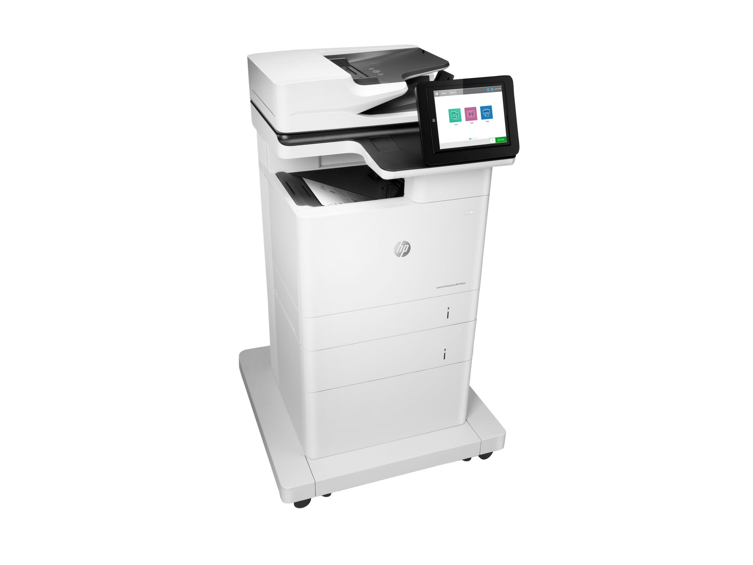 HP LaserJet Enterprise MFP M635fht Seitenansicht