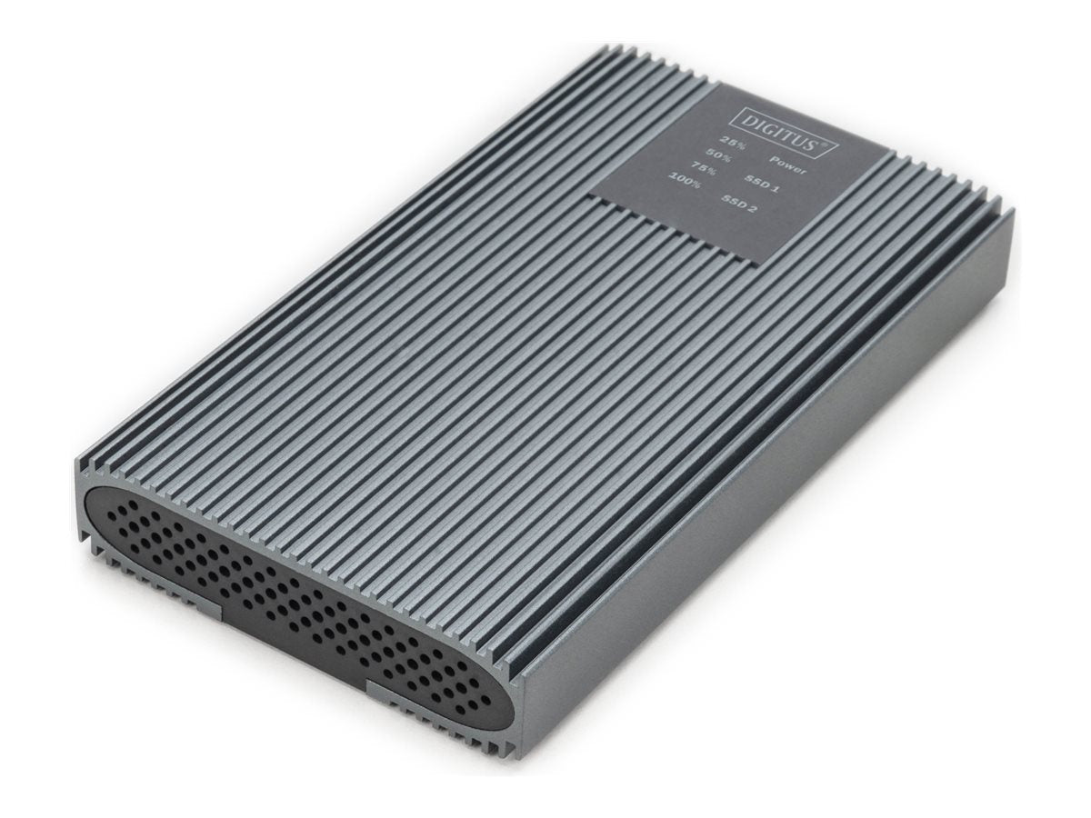 DIGITUS USB M.2 NVMe Clonestation Vorderansicht
