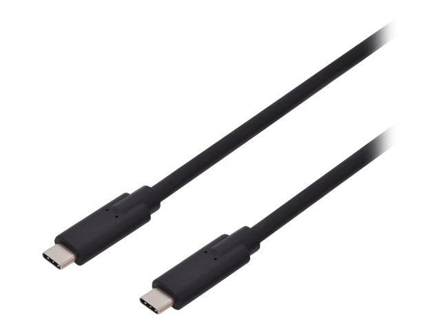 DIGITUS USB Type-C Anschlusskabel Type-C - C St/St 1.0m Vorderansicht