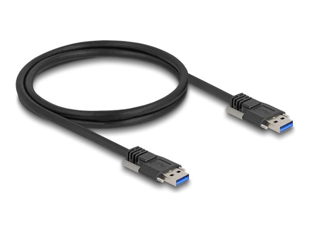 DELOCK USB 5 Gbps Kabel Typ-A Stecker zu Typ-A Stecker Vorderansicht