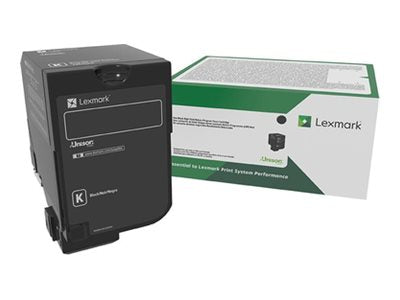 LEXMARK 13K Return Program Tonerpatrone Schwarz Vorderansicht