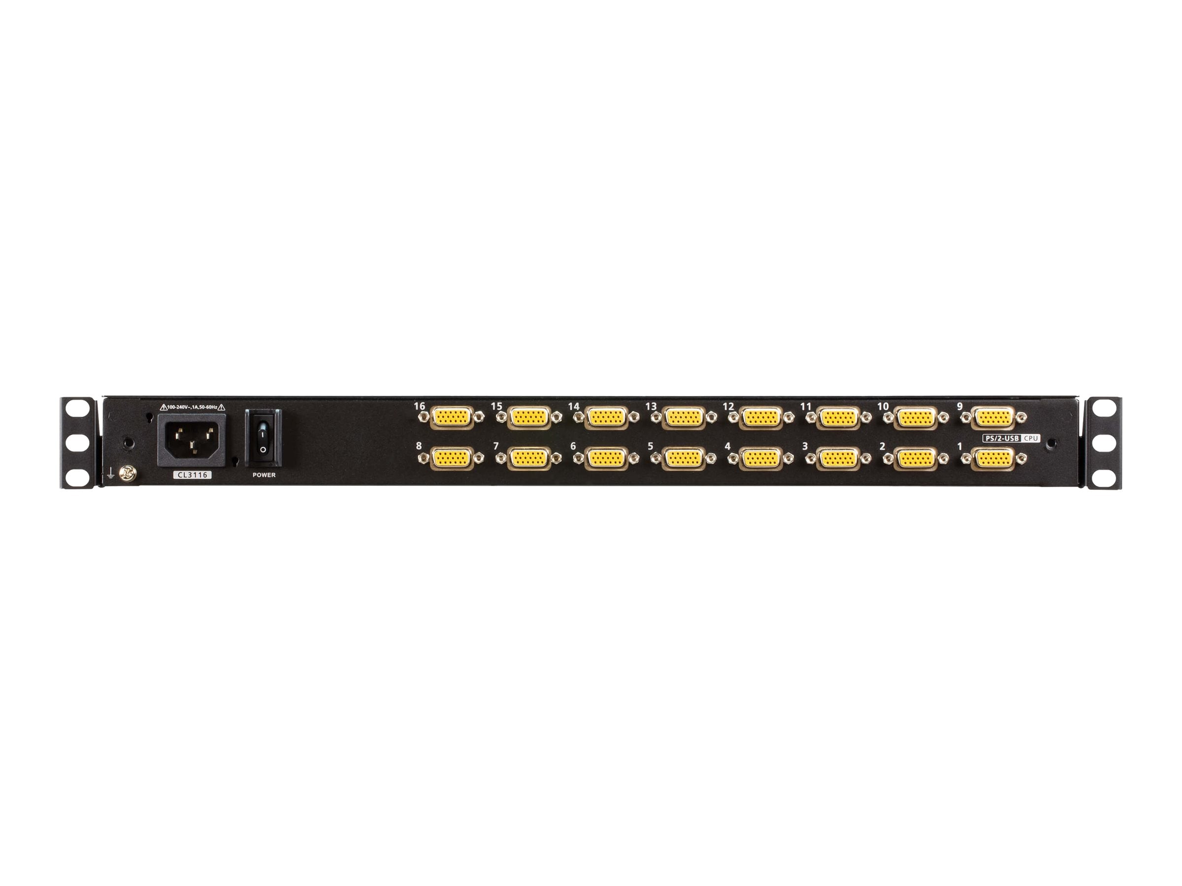 ATEN CL3116NX KVM-Switch Vorderansicht