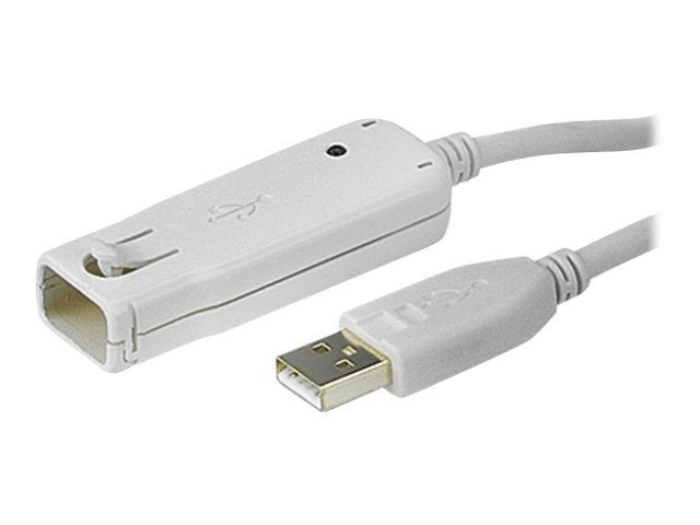 ATEN UE2120 USB Extenderkabel grau 12m Vorderansicht