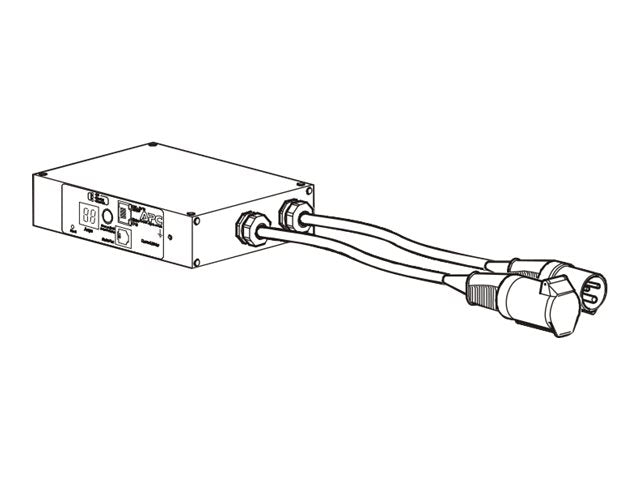 APC In-Line Current Meter AP7152B Anschlussansicht