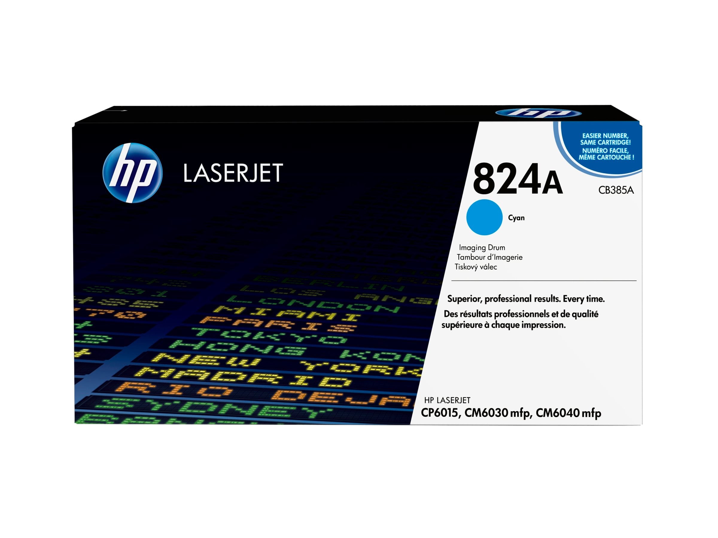 HP 824A Tonerpatrone Vorderansicht