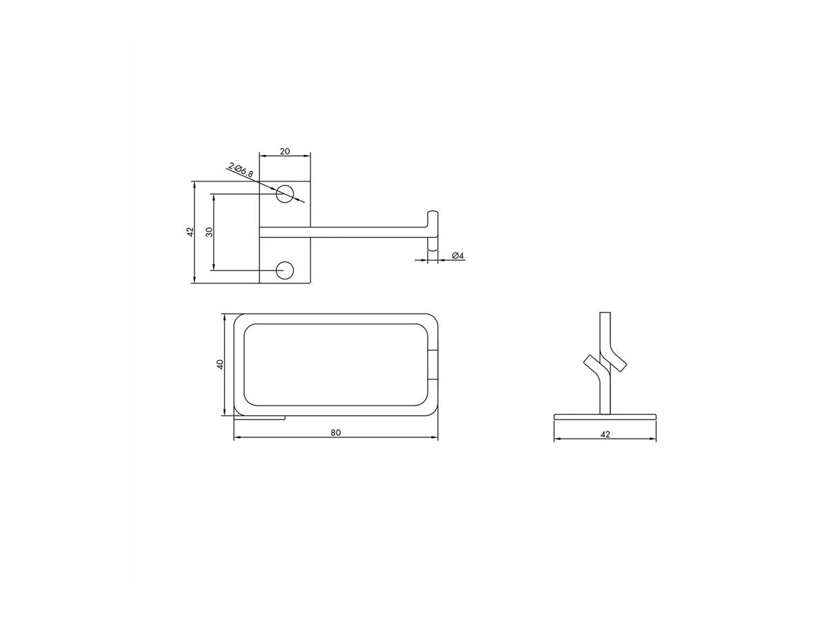 ROLINE Kabelöse 40x80mm Verpackung