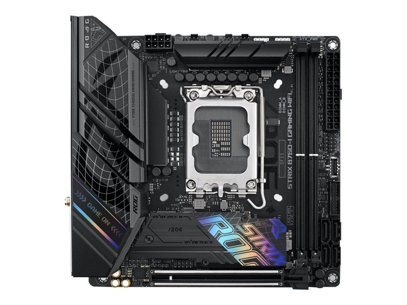 ASUS ROG STRIX B760-I GAMING WIFI Motherboard Vorderansicht