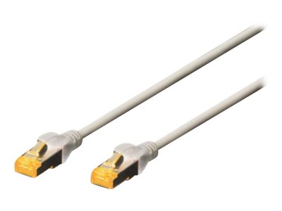 DIGITUS 10xPatchkabel CAT6A 1,0m grau - Vorderansicht