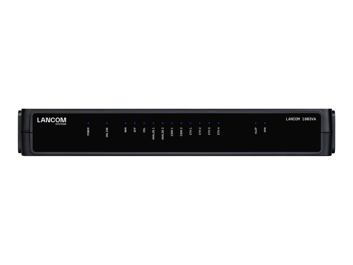 LANCOM 1803VA SD-WAN VoIP Gateway Vorderansicht
