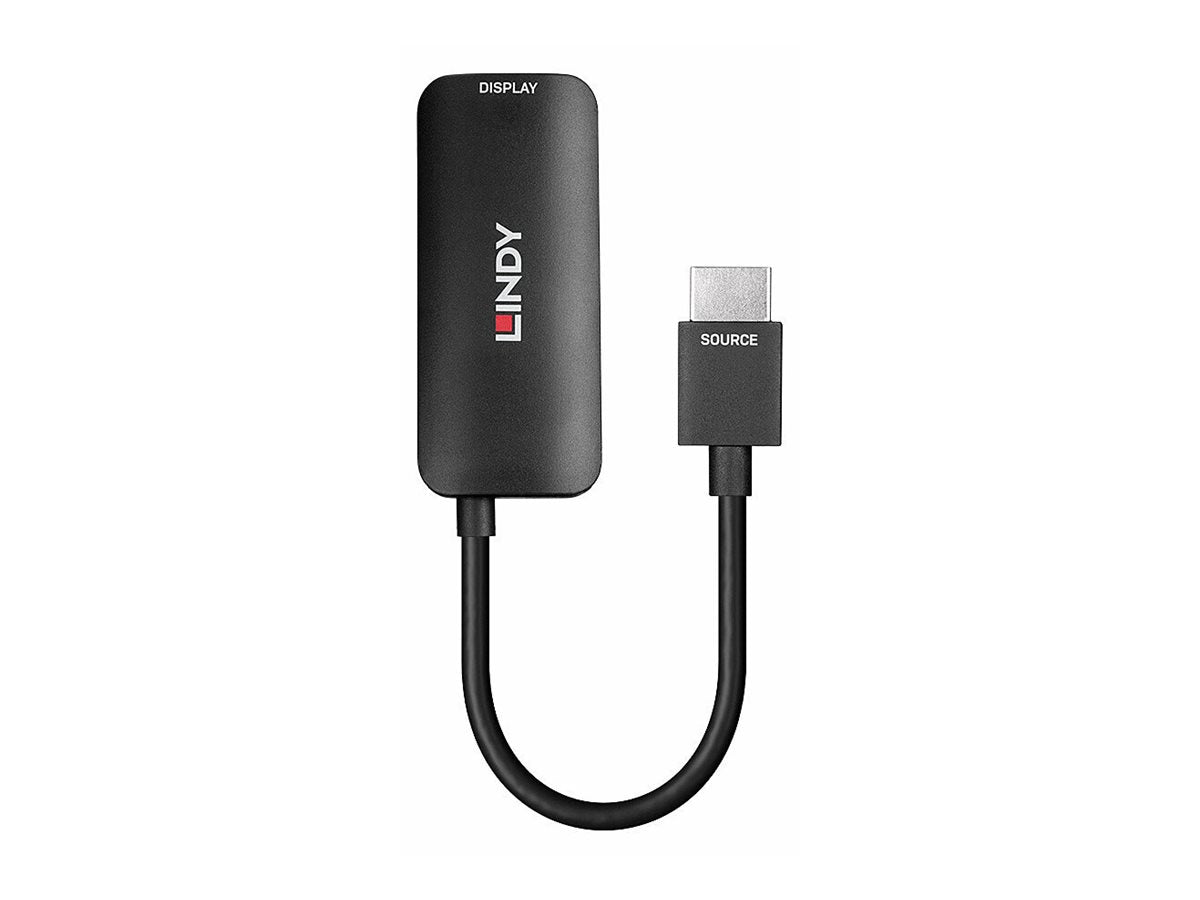 LINDY HDMI 8K60 auf DisplayPort 1.4 Konverter Vorderansicht