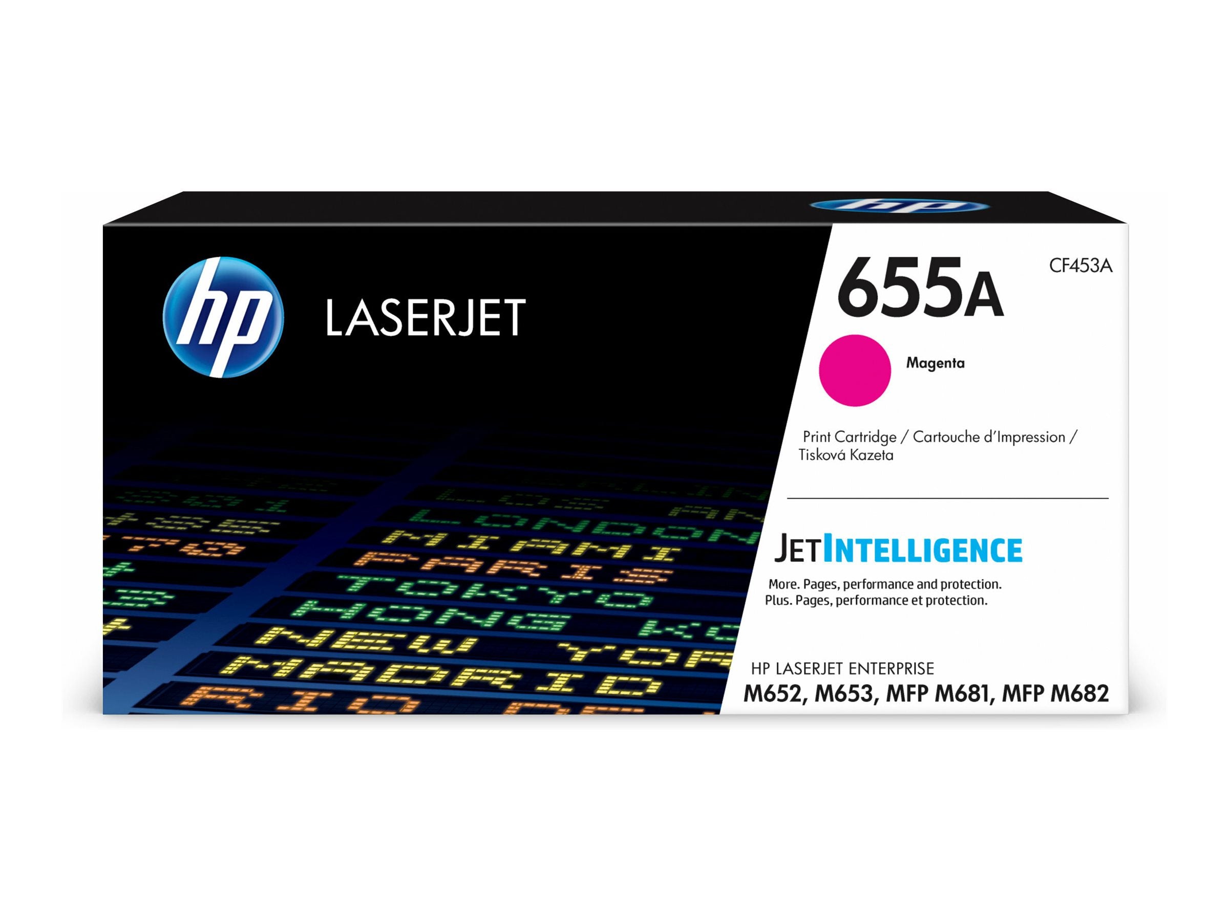 HP 655A Original LaserJet Toner Magenta Verpackung