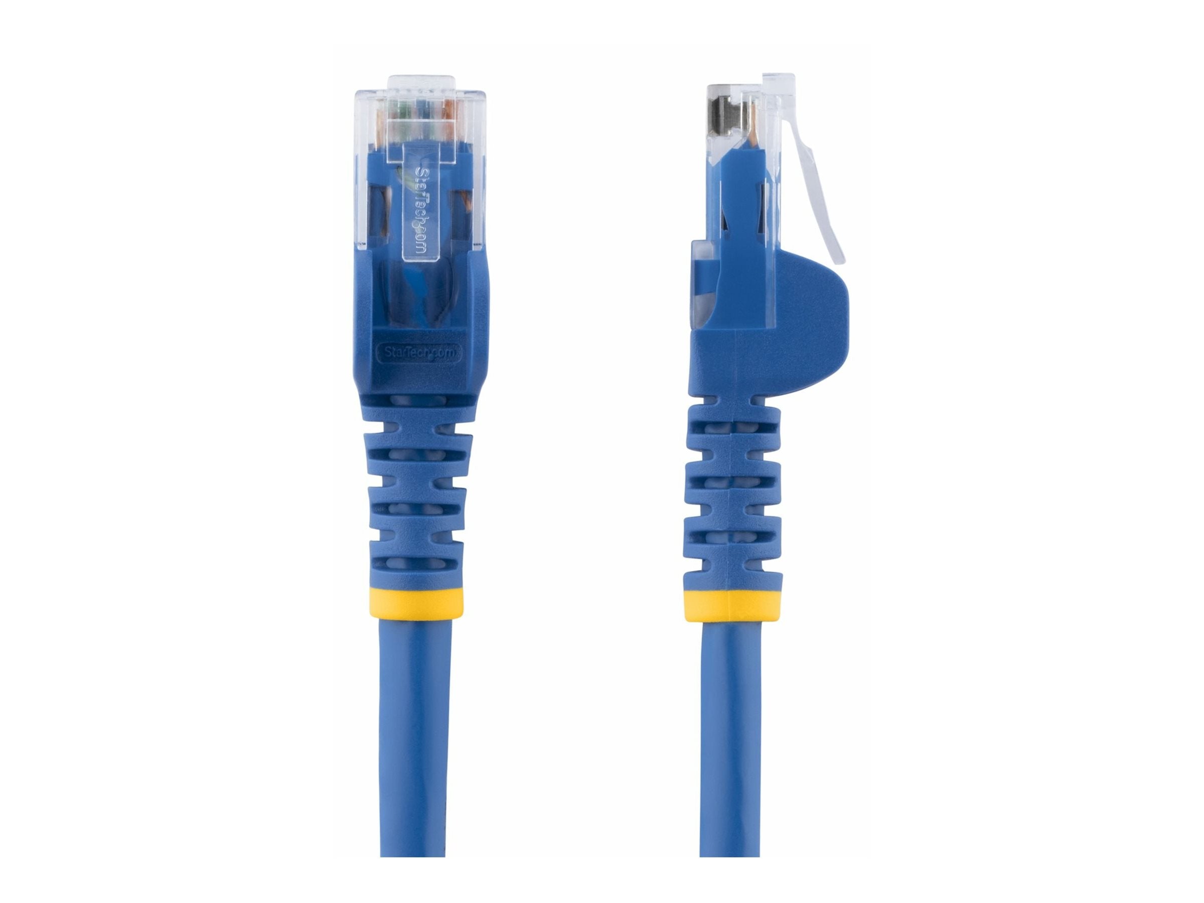Vorderansicht des STARTECH.COM 0.5 m Blue Snagless Cat6 UTP Patch Cable