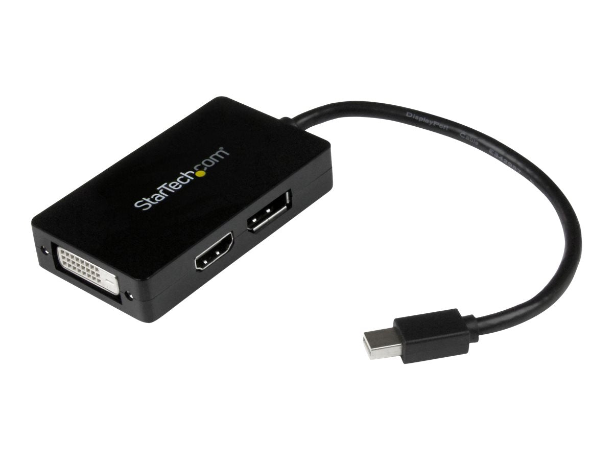 STARTECH.COM Mini DisplayPort auf DisplayPort / DVI / HDMI Adapter - Vorderansicht