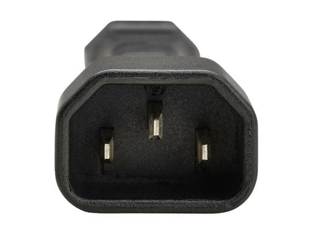 EATON TRIPPLITE Power adapter IEC 60320 C14 to IEC 60320 C5 250V 2.5 A 15cm Black Europe - Detailansicht