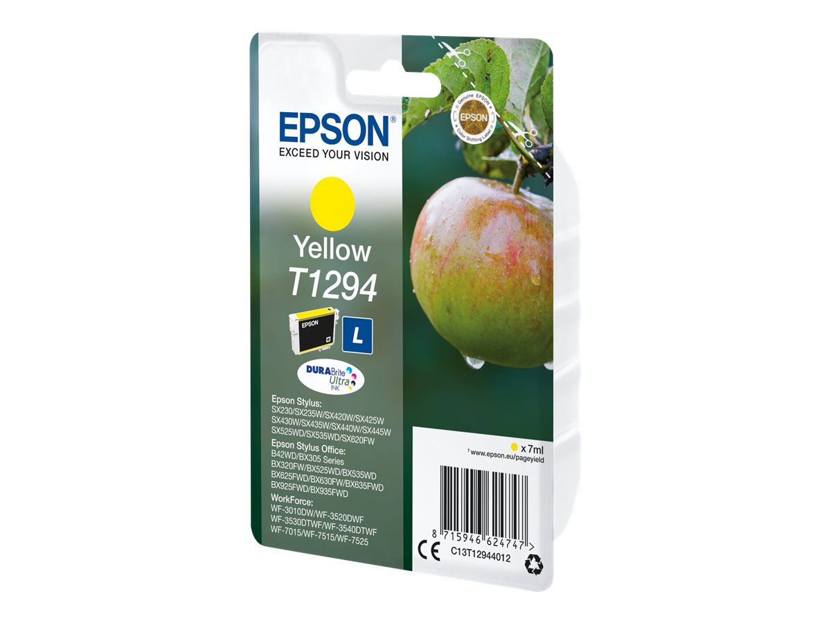 EPSON T1294 Tintenpatrone Gelb Verpackung