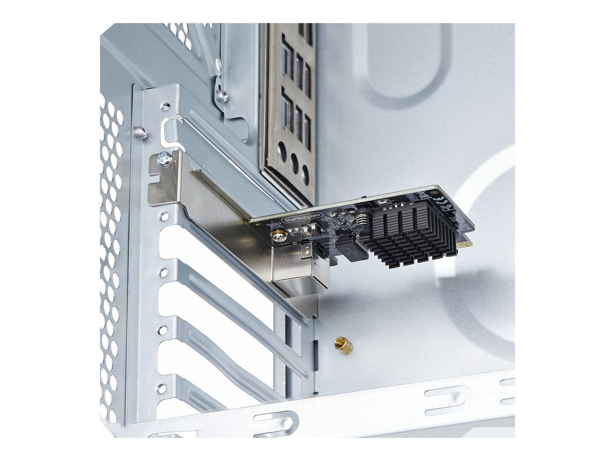 STARTECH.COM 1-Port 5 Gbit Netzwerkkarte PCI Express NIC Realtek RTL8126 Windows und Linux Multi-Gigabit LAN 1G 2.5G 5G