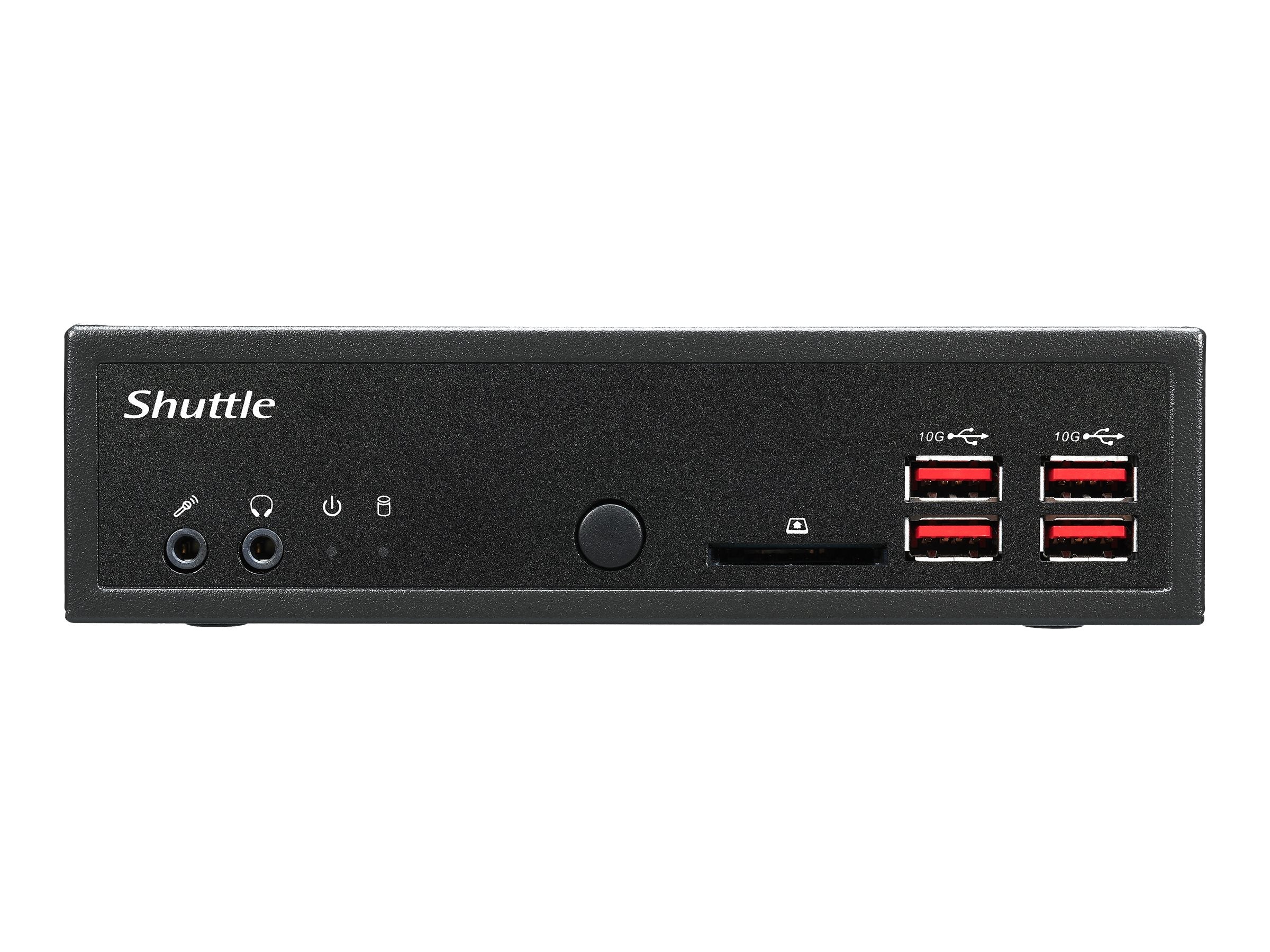 SHUTTLE XPC slim DH32U Konfig Vorderansicht