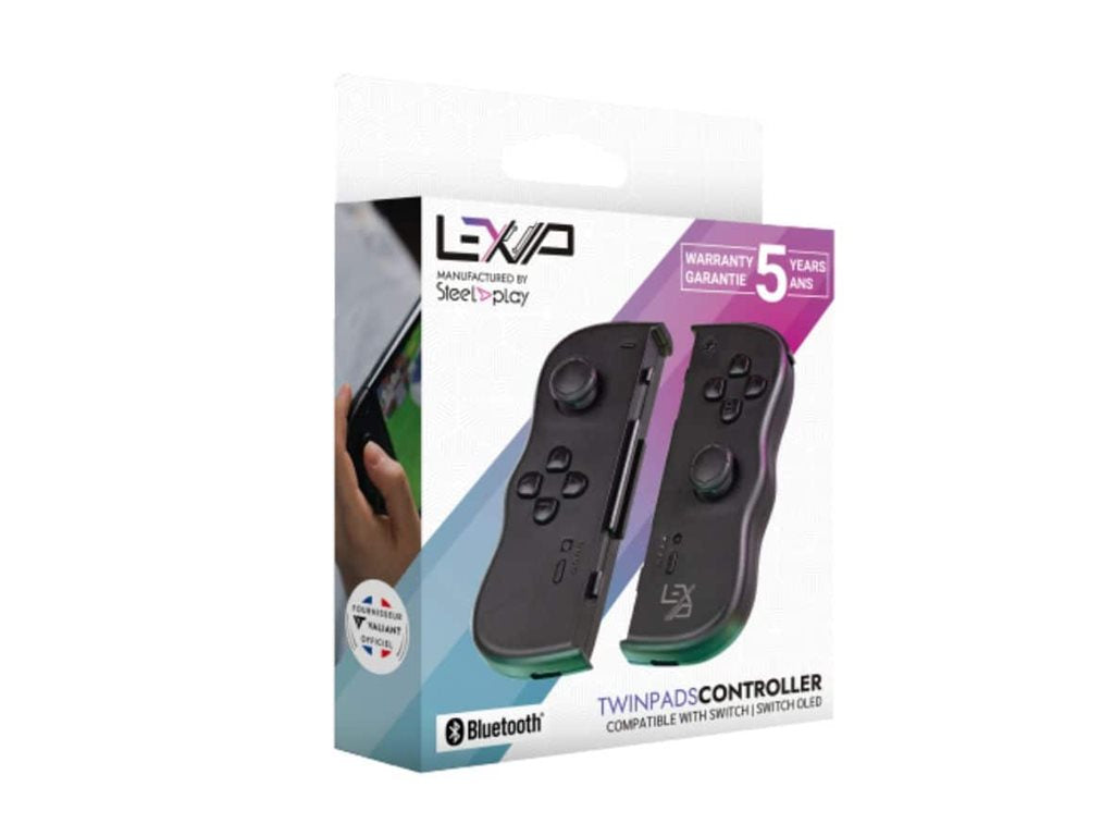 LEXIP X STEELPLAY Black Switch Gamepad Vorderansicht