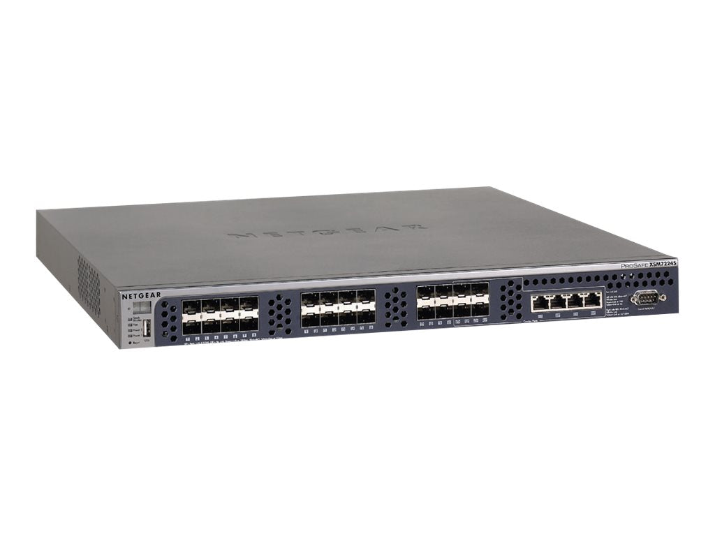 NETGEAR M7300 24-Port 10 GE Stackable Managed L2+ Switch Vorderansicht