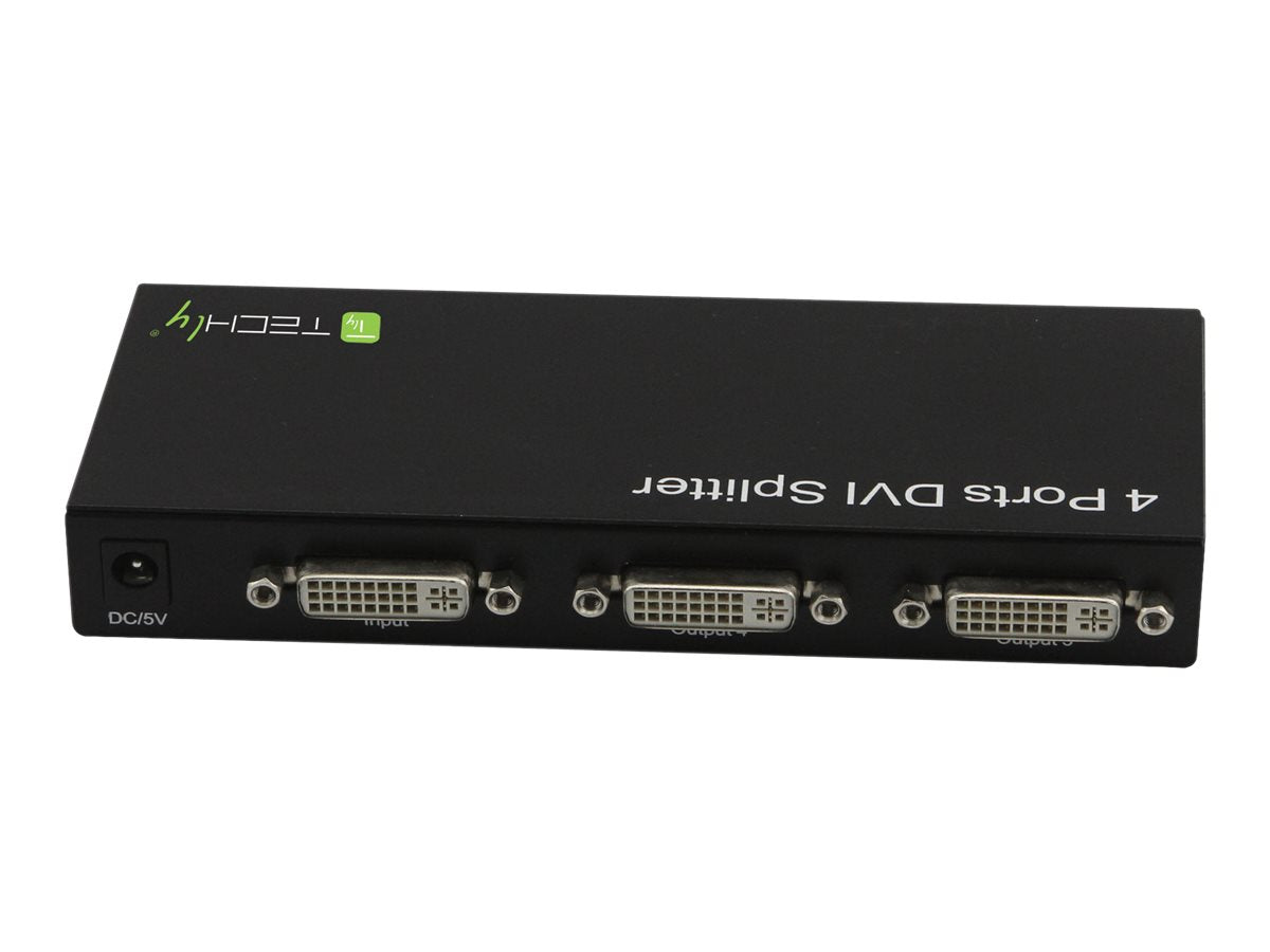 TECHLY DVI-I 24+5 Extender/Video Splitter 4-Port Verpackung