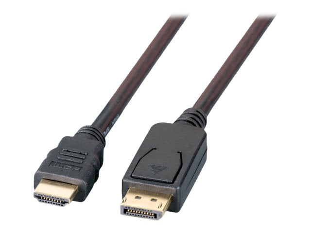 EFB DisplayPort/HDMI Anschlusskabel 3m Vorderansicht