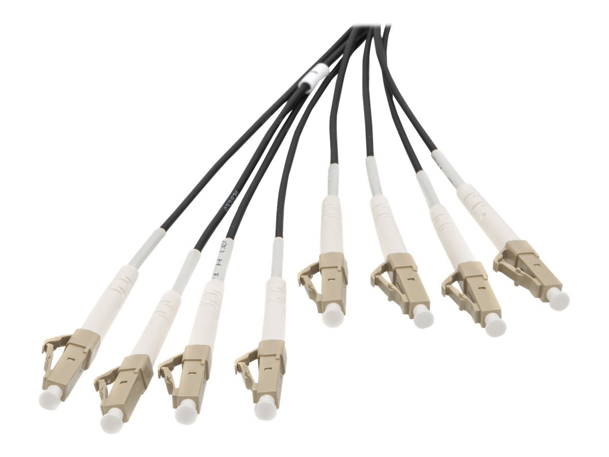 DIGITUS Breakout-Kabel 8 Fibers OM4 LC/UPC-LC/UPC 30m Vorderansicht