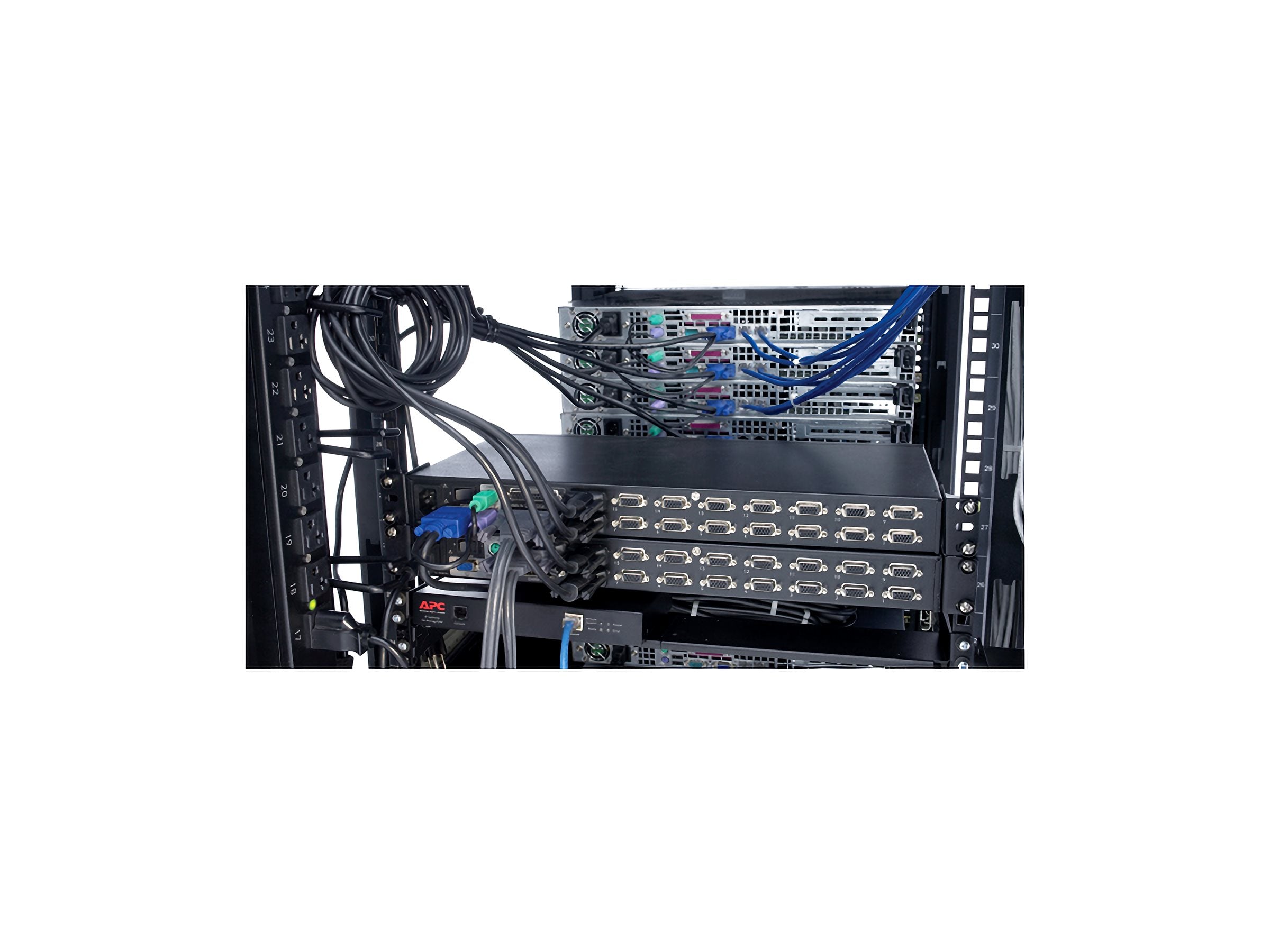 APC KVM Daisy Chain Kabel 180cm - Vorderansicht