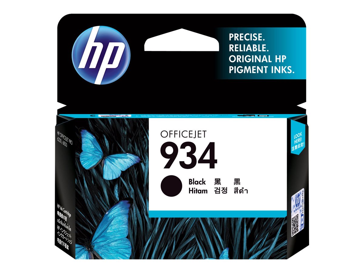 HP 934 original Tintenpatrone C2P19AE BGX schwarz Detailansicht