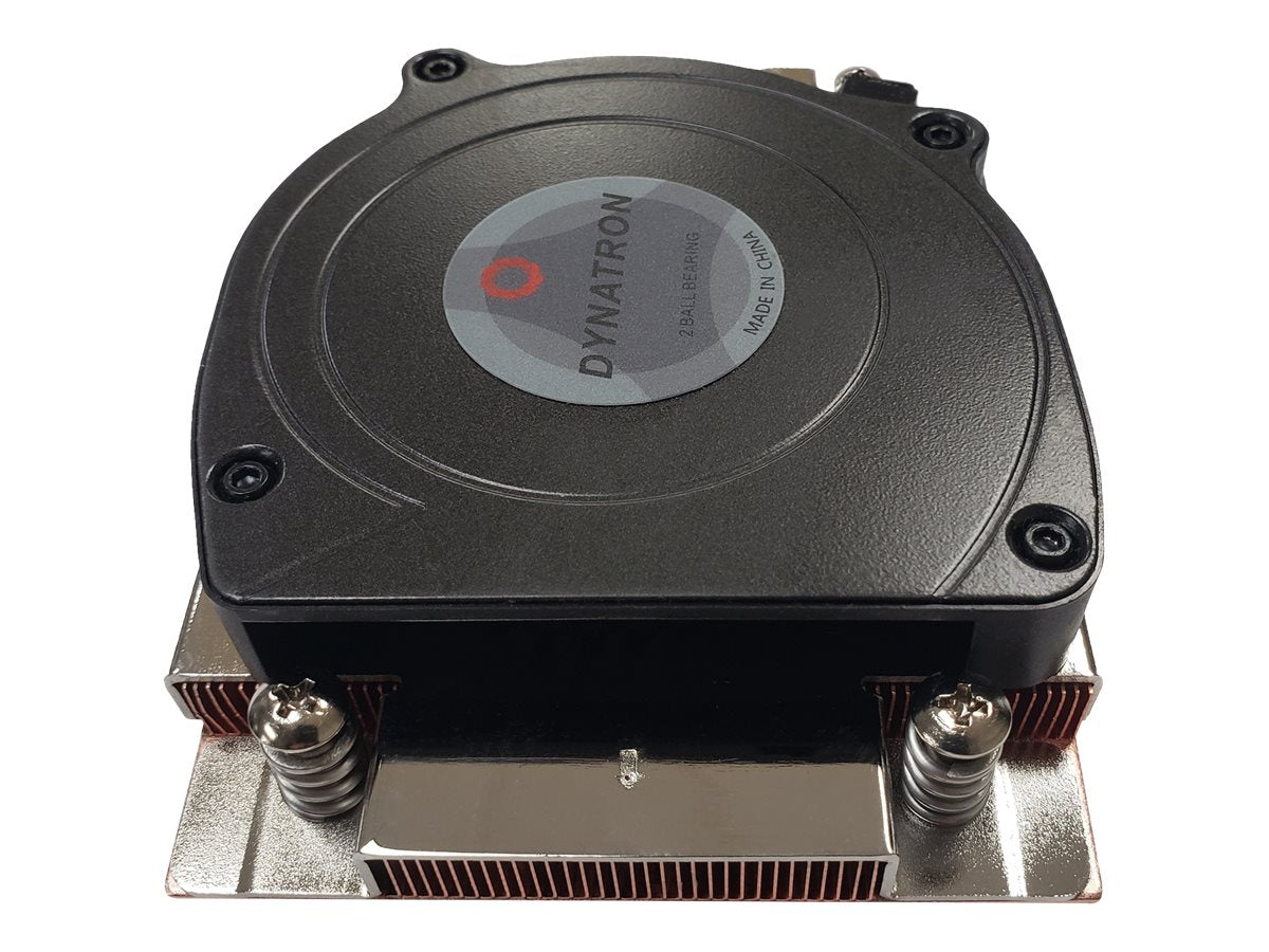 DYNATRON A45 AMD AM4 AM5 Kuehler 1U Kuehlkoerper aus Kupfer mit Vapor Chamber Aktiv mit PWM und bis zu 105W TDP