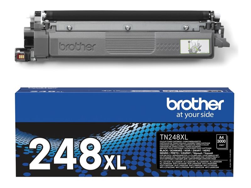 BROTHER TN248XLBK Tonerpatrone Verpackung