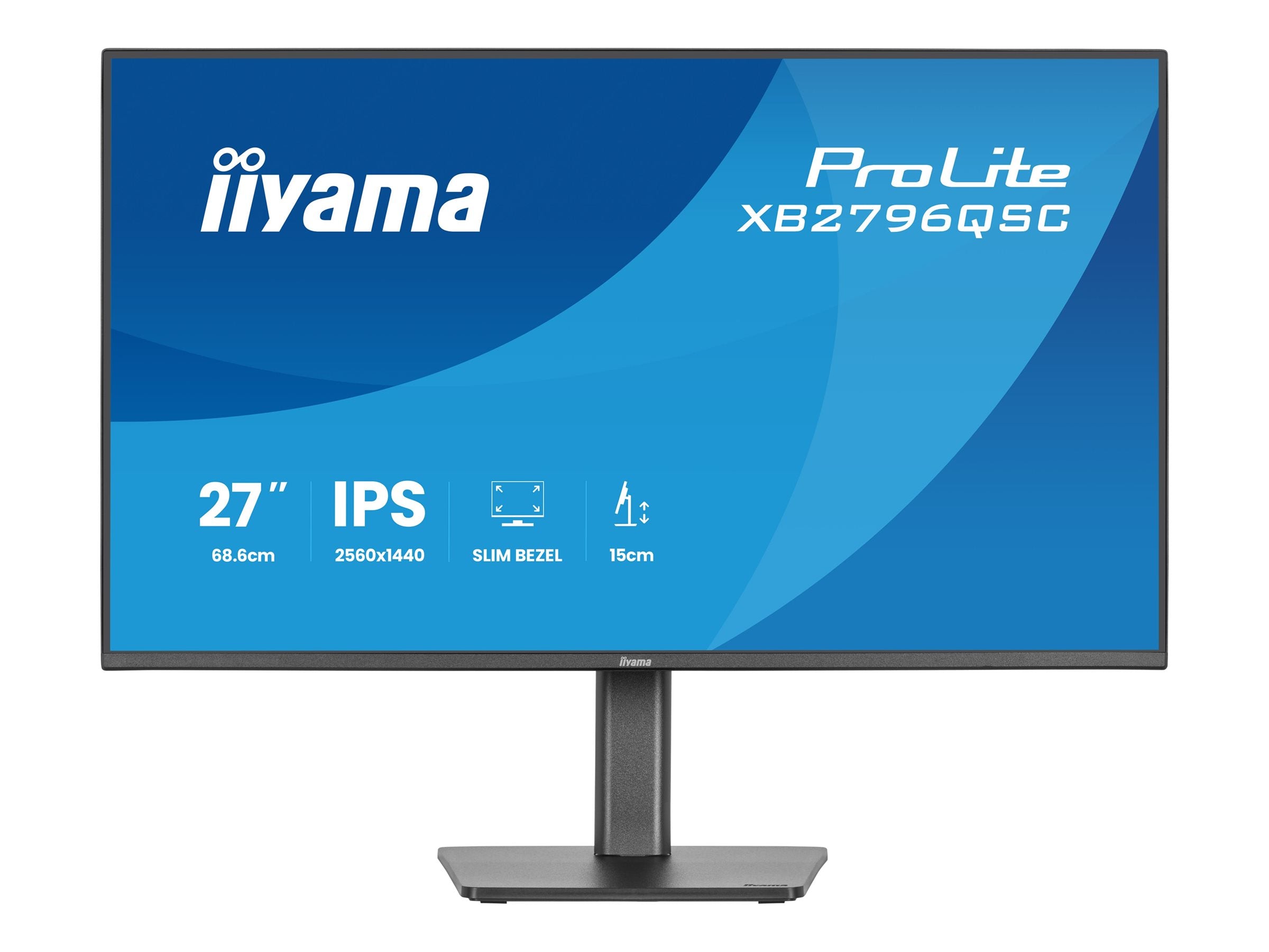 IIYAMA XB2796QSC-B1 Monitor Vorderansicht