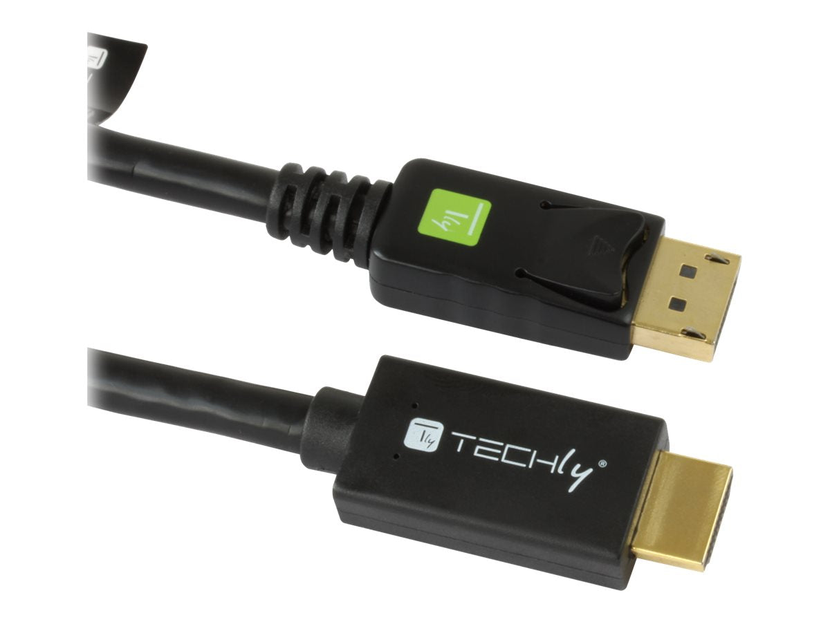 EFB TECHLY Konverterkabel DisplayPort 1.2 auf HDMI 2m - Verpackung