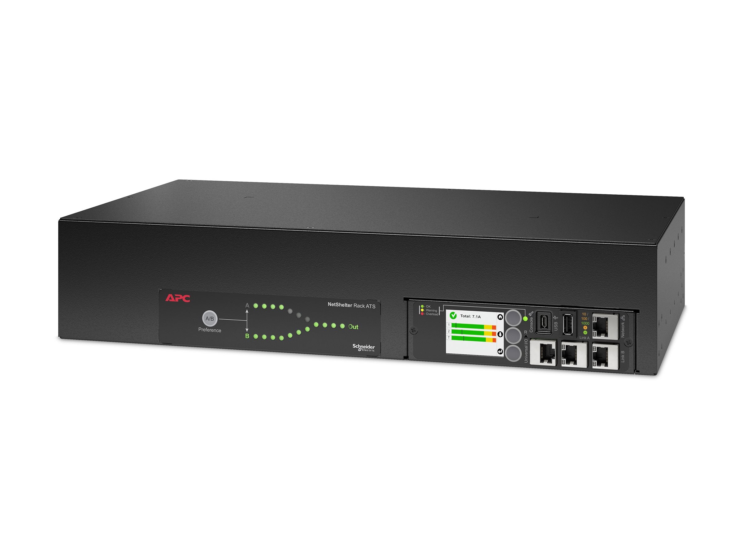 APC NetShelter Automatic transfer switch Rack Vorderansicht