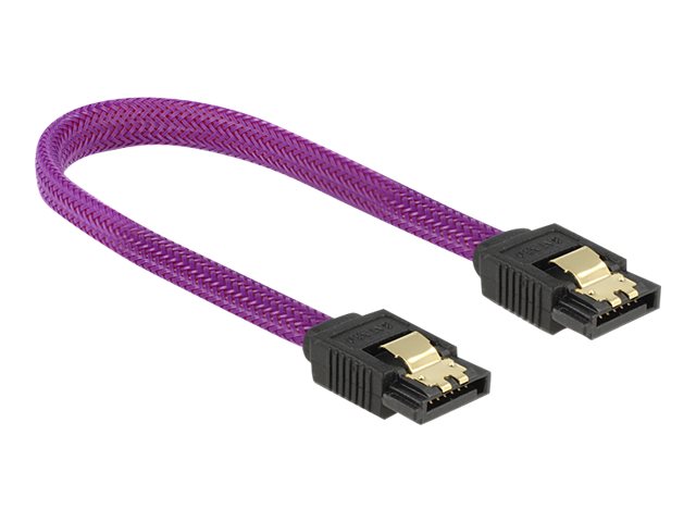 DELOCK 83689 SATA Kabel 6 Gb/s 20cm Vorderansicht