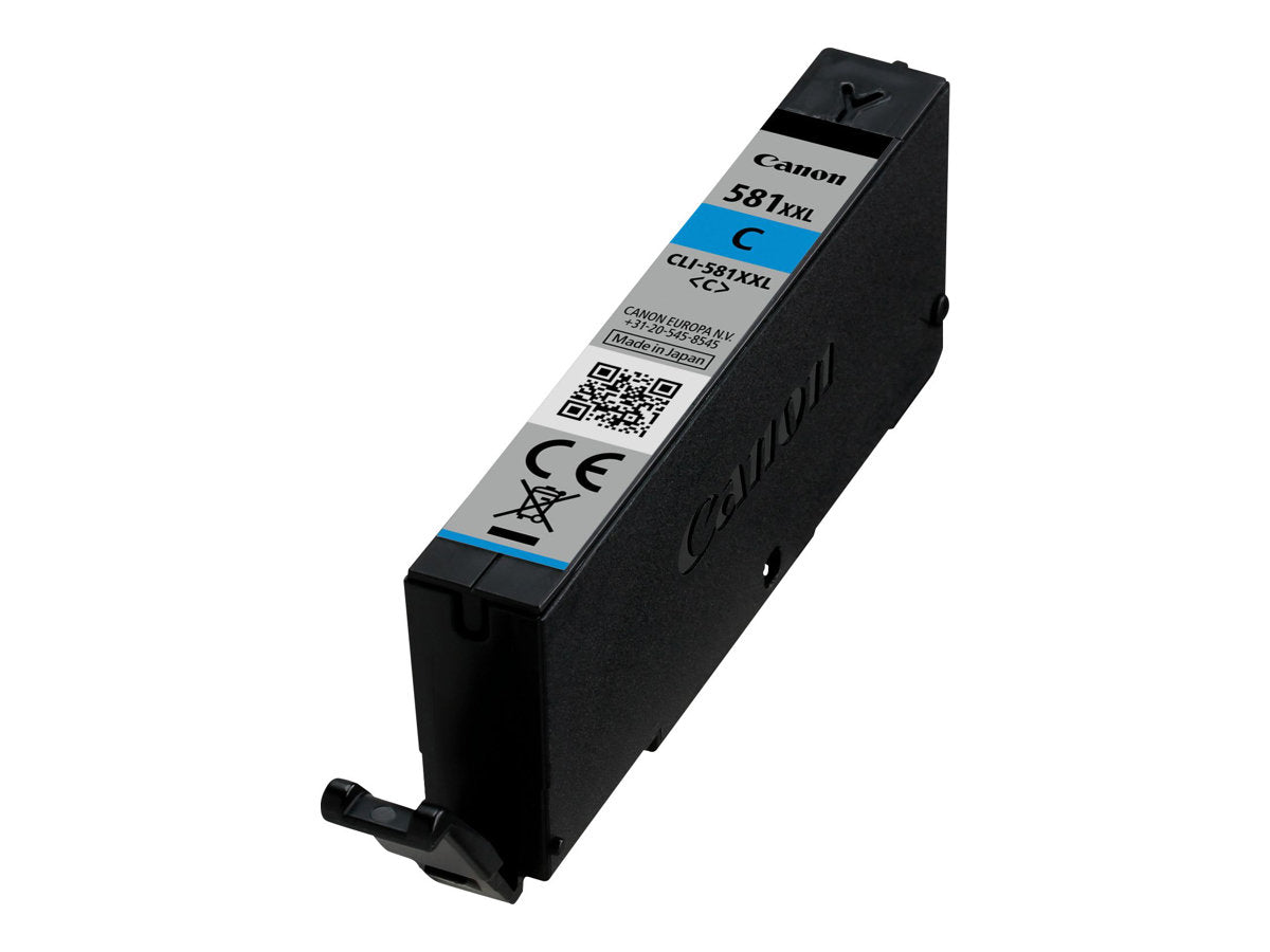Vorderansicht des CANON 1LB INK CLI-581XXL C Tintenbehälters