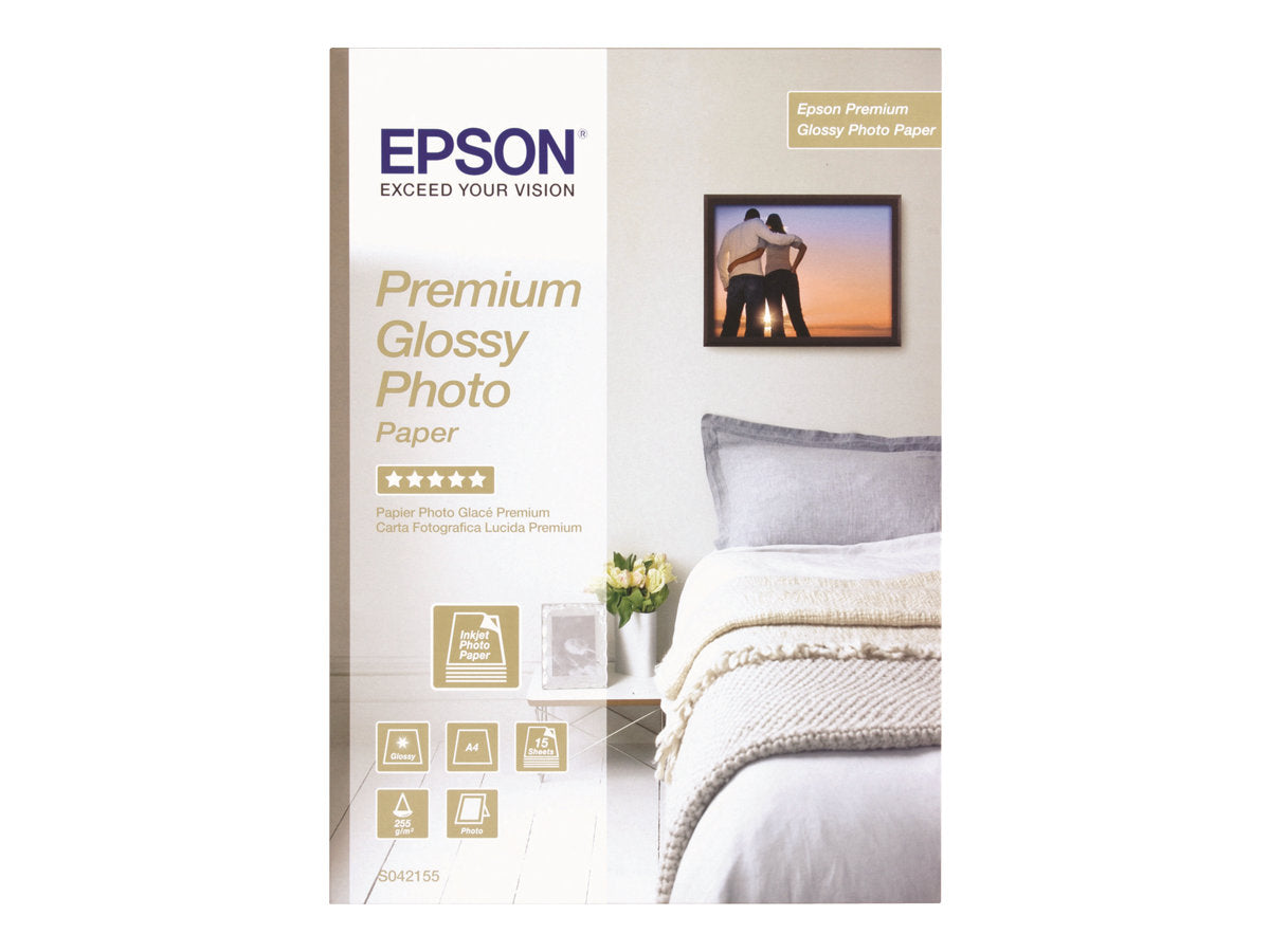 EPSON Premium glänzend Foto Papier Detailansicht