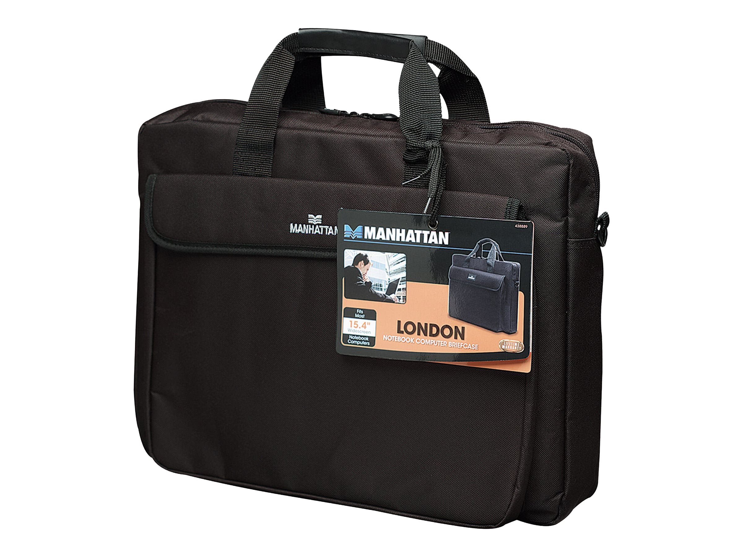 MANHATTAN Notebook Tasche London Top Load Vorderansicht