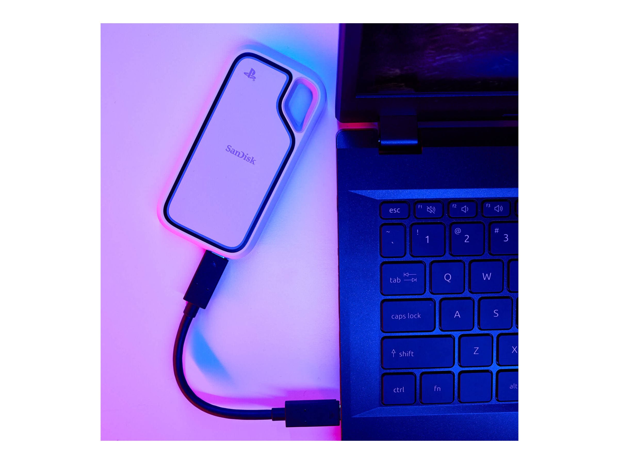 SANDISK Extreme 2TB Portable SSD Verpackung