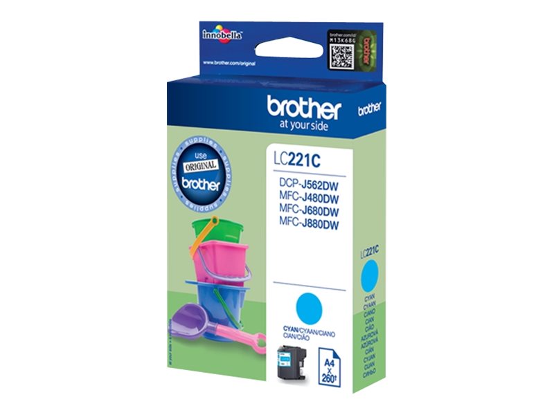 BROTHER LC221C Tintenpatrone Detailansicht