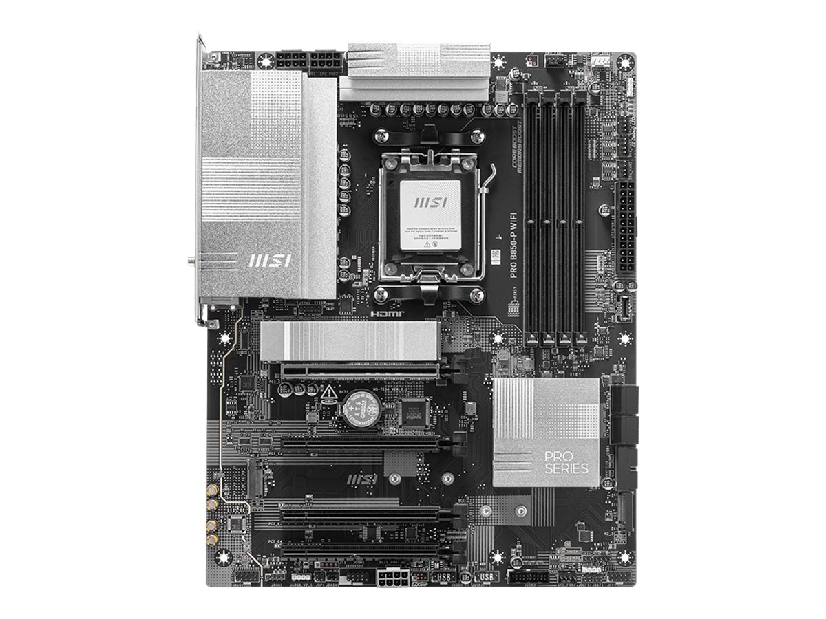 MSI PRO B850-P WIFI AM5 MB Vorderansicht