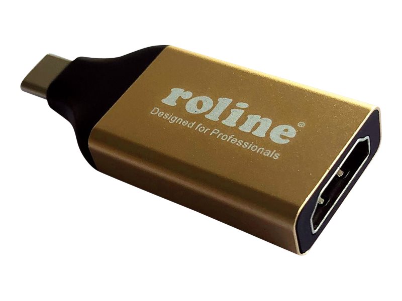 ROLINE GOLD Adapter USB Typ C - HDMI ST/BU Detailansicht