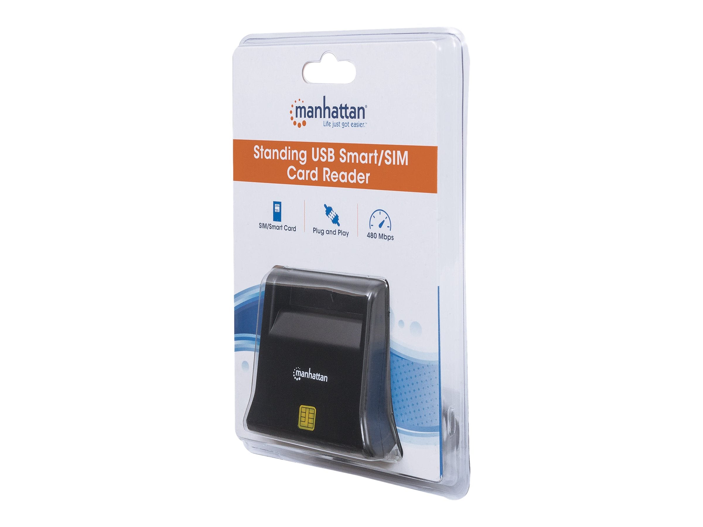 MANHATTAN USB-/SIM-Kartenlesegerät Verpackung