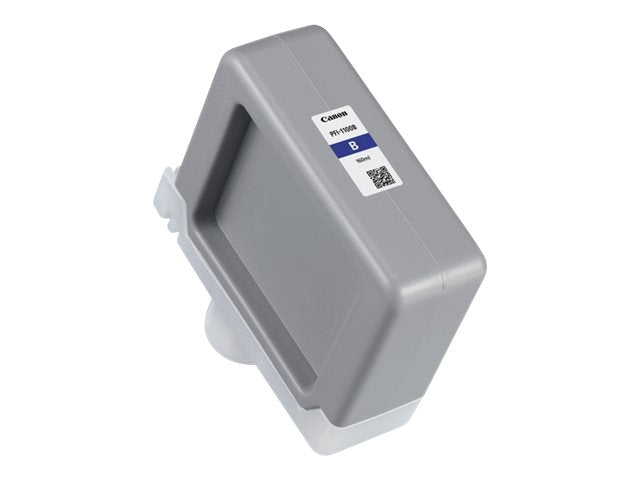 CANON Ink PFI-1100B blue 160ml Tintenbehälter Vorderansicht