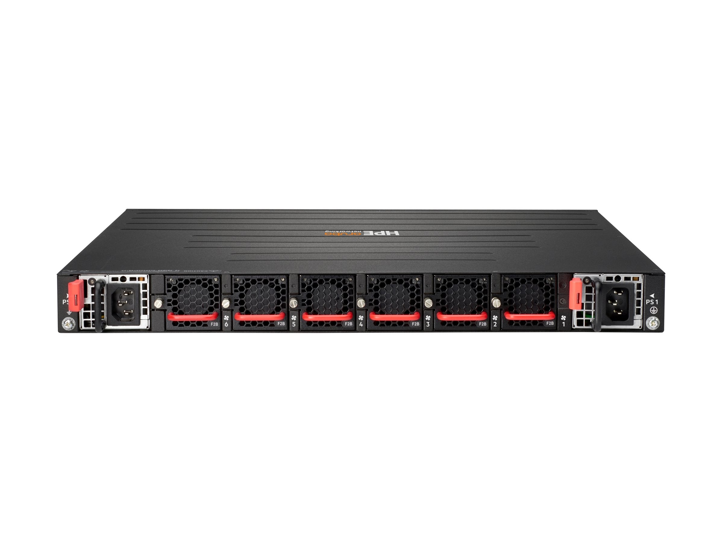 HPE Aruba 8325-32C Port to Power Airflow 6 Fans 2 Power Supply Units Bundle